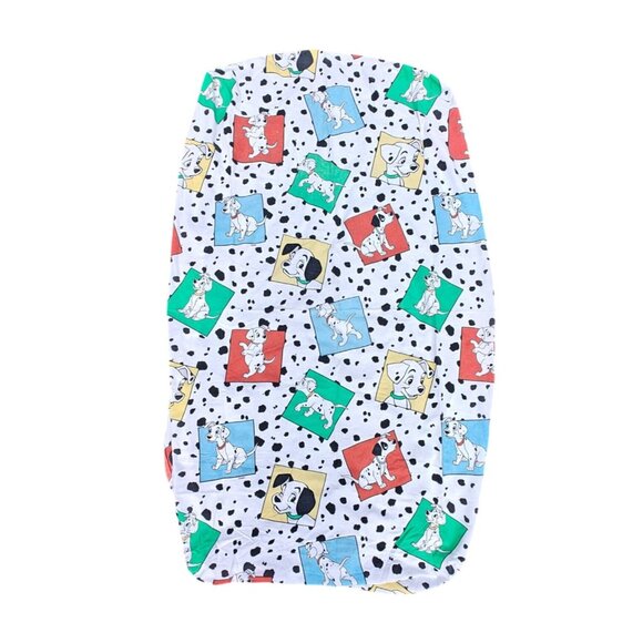 Vintage Disney 101 Dalmatians Twin Fitted Sheet - Picture 1 of 9